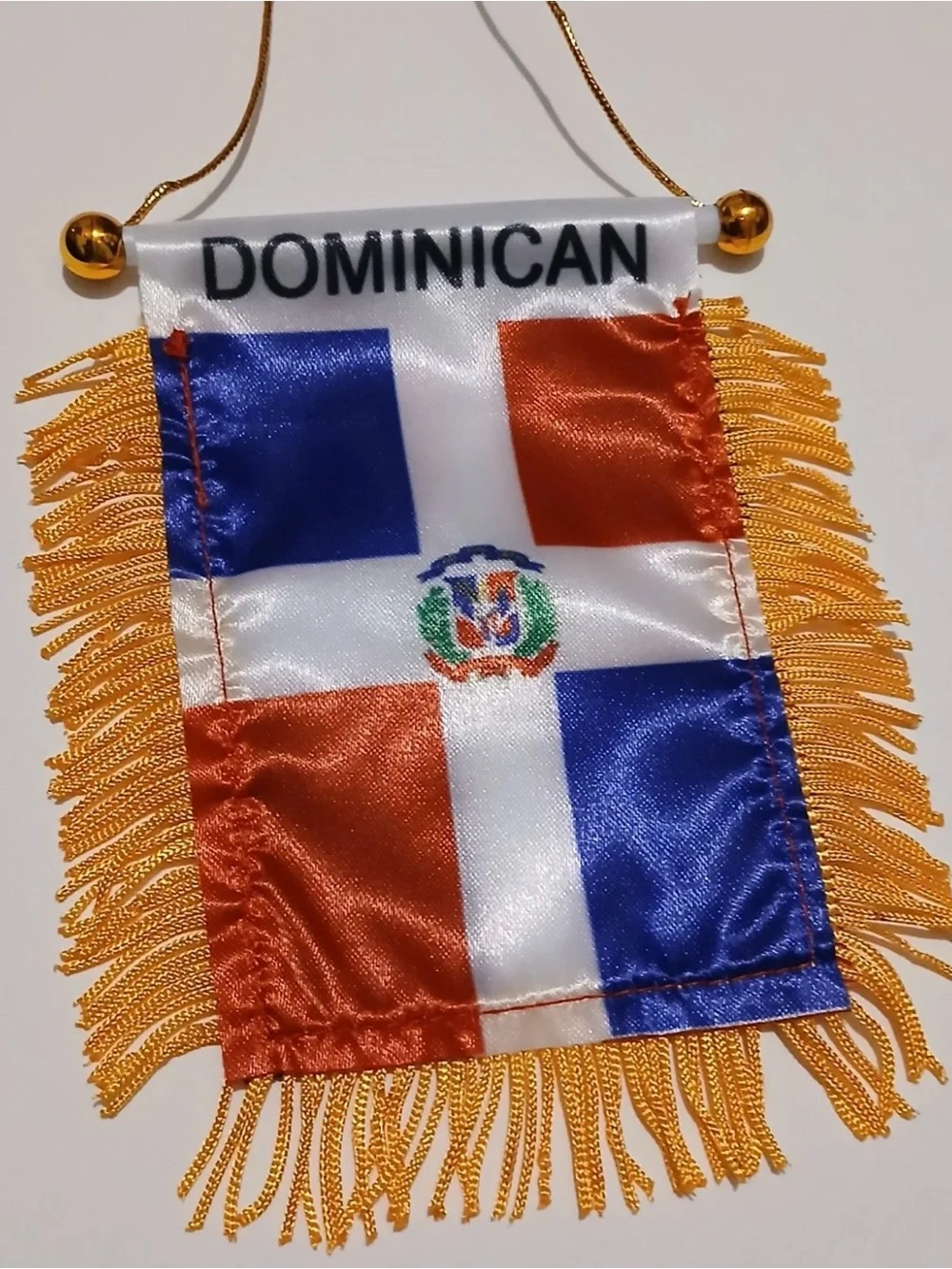 Dominican Republic Mini Flag Banner 4